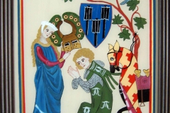 Hinterglasmalerei, verkauft,  © Lore Weiler