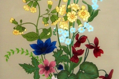 HG11, Blumenstrauß, 1986, ÖL, 35x26, ©Lore Weiler