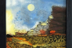 HG8,  Abstrakt II, 1990, ÖL, 35x26, © Lore Weiler