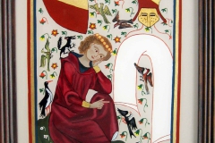 HG1, Heinrich von Veldig, 1984, ÖL, 35x26, © Lore Weiler