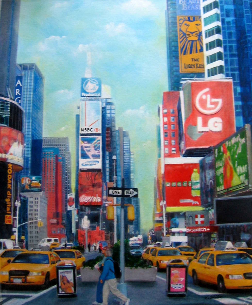 S8, Times Square, 2008,  A-L, 60x50, © Lore Weiler