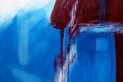 A30, 2008, A-L-MT, 100x80, Am Scheideweg, unverkäuflich, © Lore Weiler