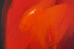 A29, Impression in Rot,  2008, A-L, 100x80, unverkäuflich, © Lore Weiler