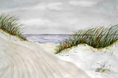 M2, 1995, Aquarell, 40x50 m.R., © Lore Weiler