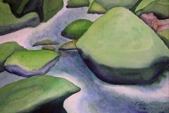 L9, 2004, Aquarell, 40x50 m.R., © Lore Weiler