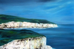 M11, Kreidefelsen, 2009, A-L, 80x80, © Lore Weiler