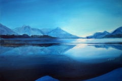 M7, Spiegelung, 2007, A-L, 60x80, © Lore Weiler