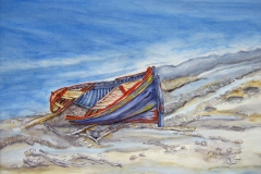 M1, 2004, Aquarell, 50x60, © Lore Weiler