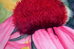 P13, Frauenhut, 1999,  Aquarell, 50x40 m.R., © Lore Weiler