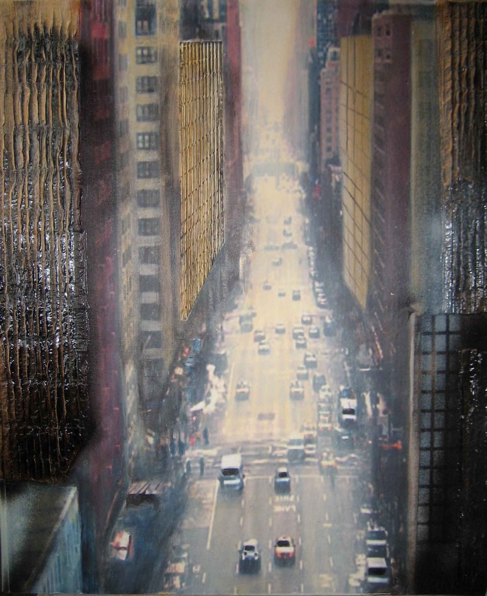 S1, New York IV, 2008, A-L-MT, 60x50, verkauft, © Lore Weiler